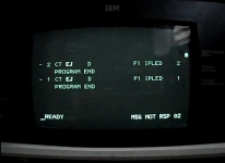 IBM model 15 screen